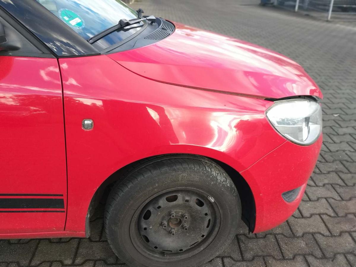 Skoda Fabia 2 5J original Kotflügel vorn rechts Coridarot LF3K Bj.2012